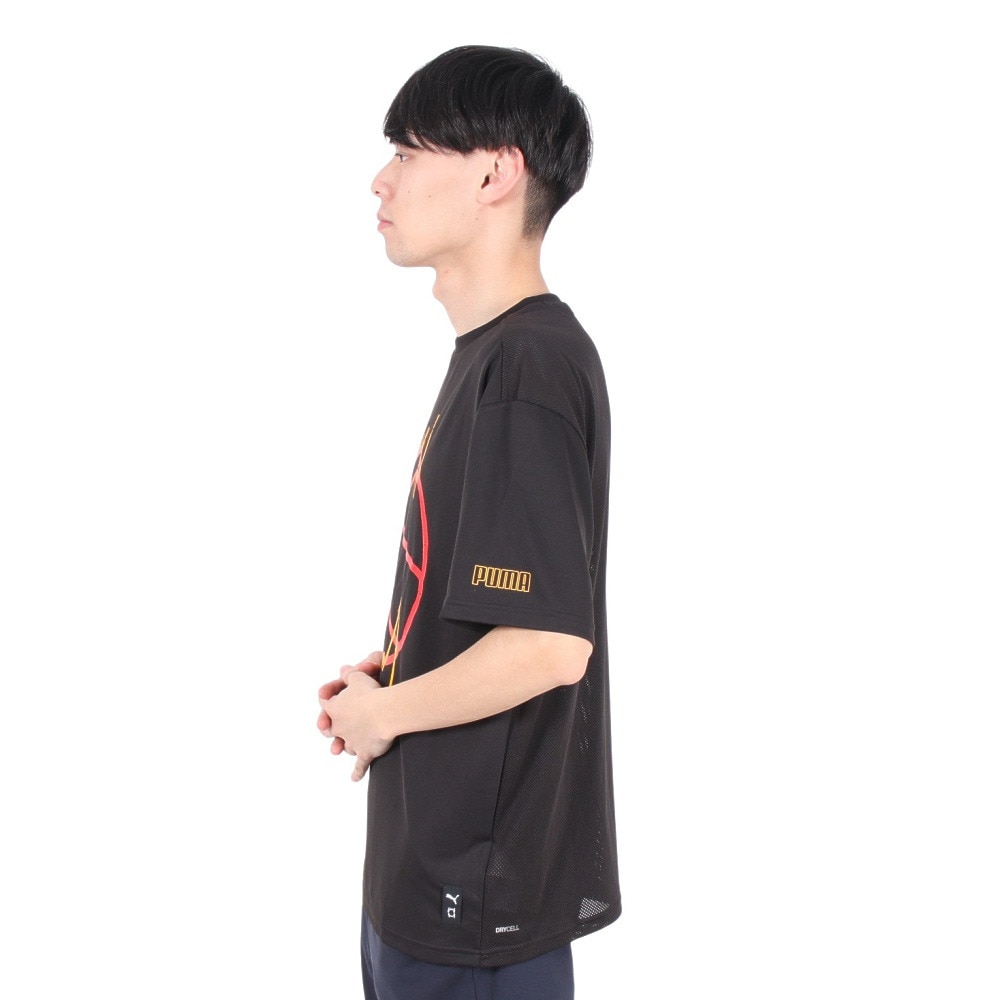 プーマ（PUMA）（メンズ、レディース）バスケットボールウェア 半袖 Tシャツ 68452501