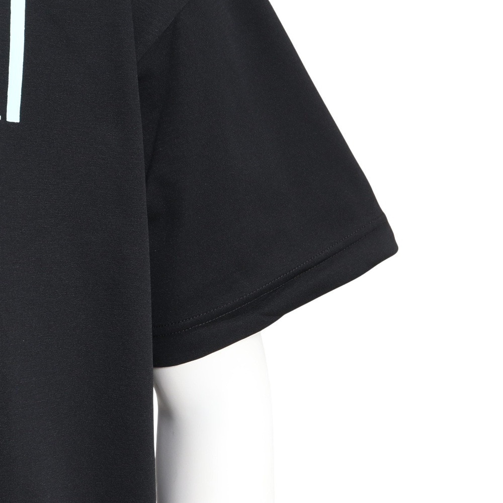 ヒュンメル（hummel）（メンズ、レディース）【新商品】 スポーツウェア コットンライク Tシャツ ユニセックス ブラック UVカット HAPB4091-90