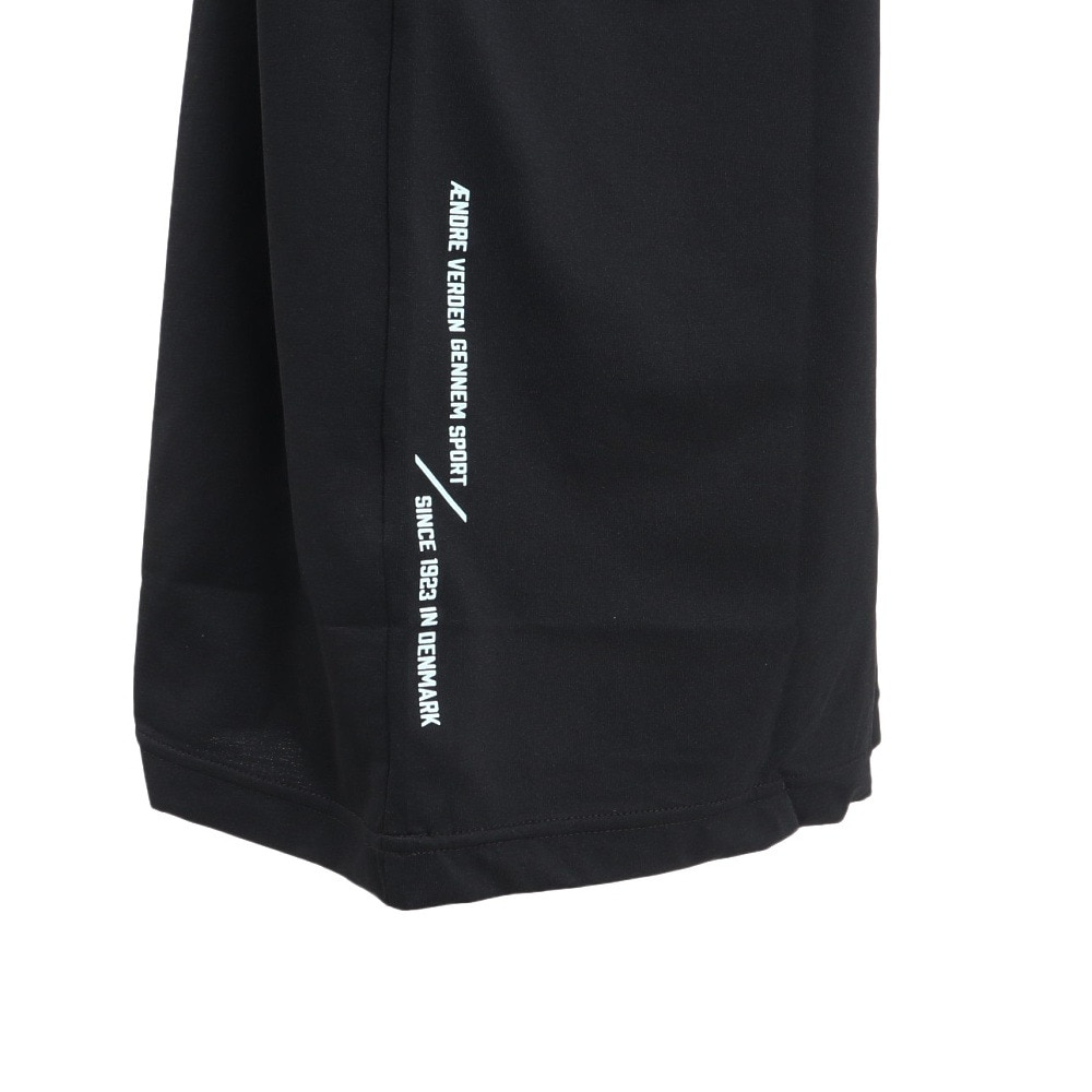 ヒュンメル（hummel）（メンズ、レディース）【新商品】 スポーツウェア コットンライク Tシャツ ユニセックス ブラック UVカット HAPB4091-90