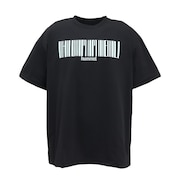 (メンズ、レディース)【新商品】 スポーツウェア コットンライク Tシャツ ユニセックス ブラック UVカット HAPB4091-90