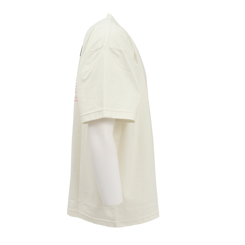 ヒュンメル（hummel）（メンズ、レディース）【新商品】 スポーツウェア コットンライク Tシャツ ユニセックス オフホワイト UVカット XB HAPB4095XB-11