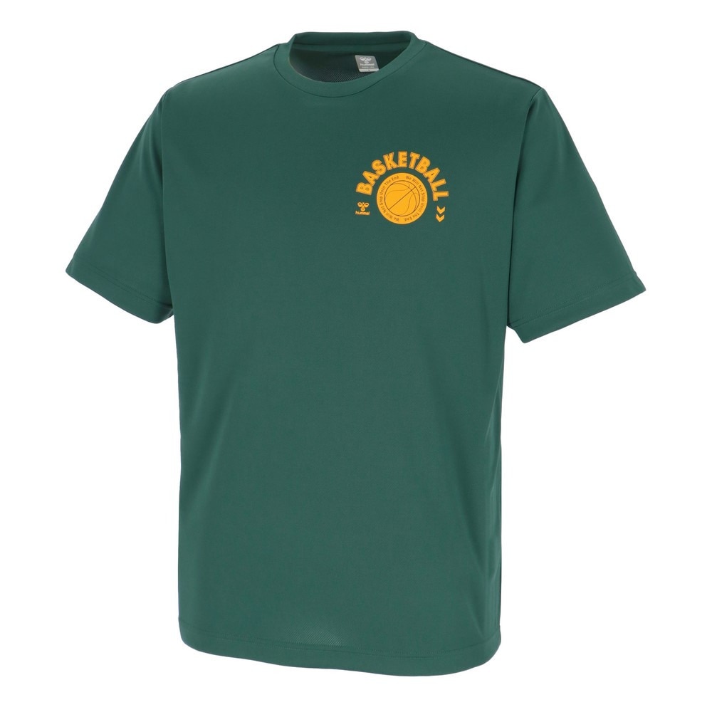 ヒュンメル（hummel）（メンズ、レディース）バスケットボールウェア グラフィックTシャツ HAPB4097XB-564