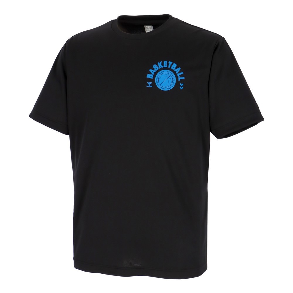 ヒュンメル（hummel）（メンズ、レディース）バスケットボールウェア グラフィックTシャツ HAPB4097XB-90
