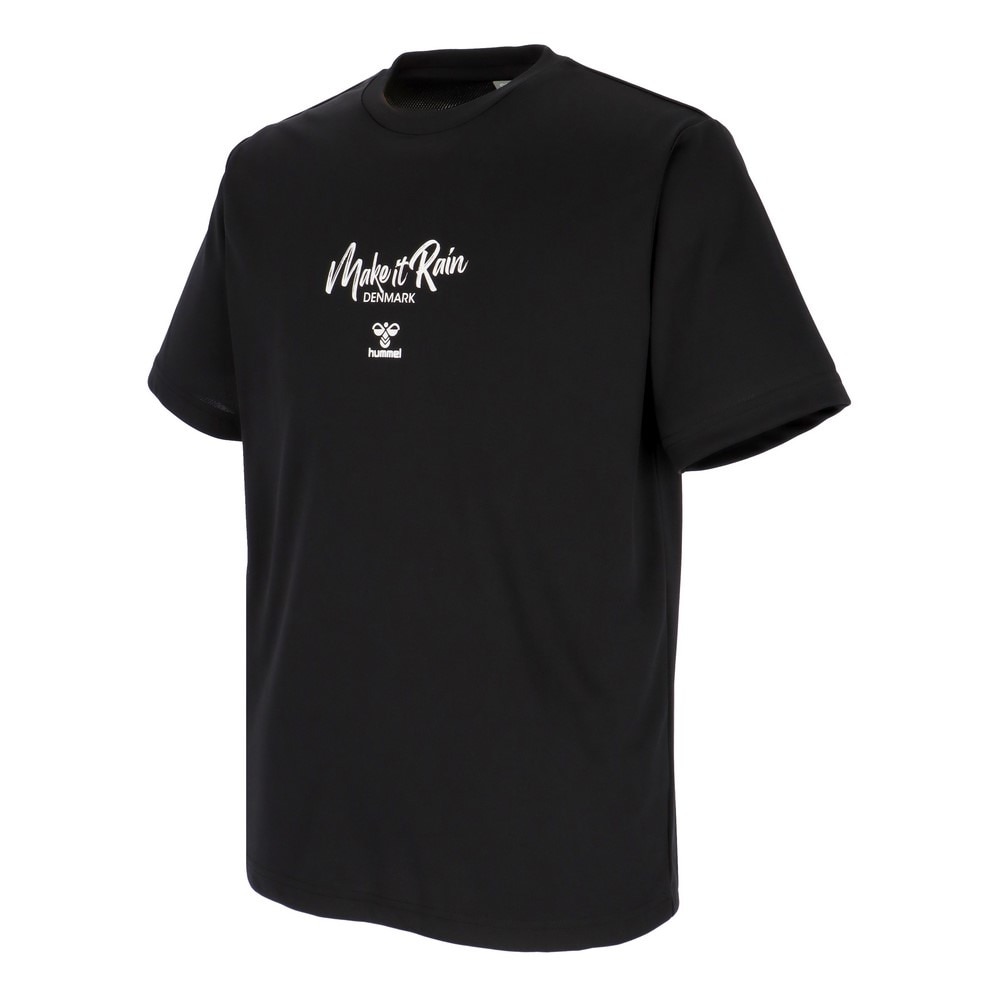 ヒュンメル（hummel）（メンズ、レディース）バスケットボールウェア グラフィックTシャツ HAPB4098XB-90