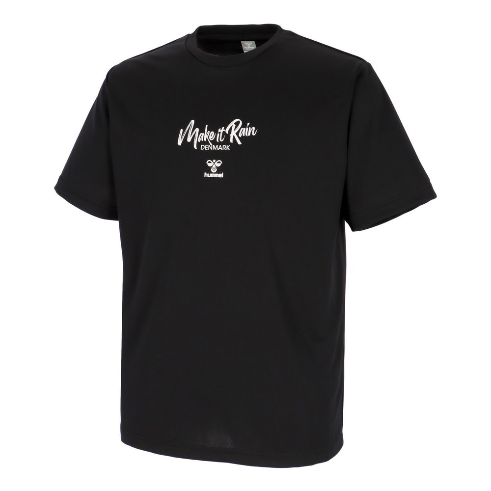 ヒュンメル（hummel）（メンズ、レディース）バスケットボールウェア グラフィックTシャツ HAPB4098XB-90