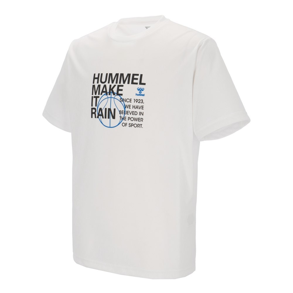 ヒュンメル（hummel）（メンズ、レディース）バスケットボールウェア グラフィックTシャツ HAPB4099XB-10
