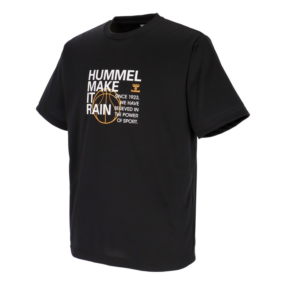 ヒュンメル（hummel）（メンズ、レディース）バスケットボールウェア グラフィックTシャツ HAPB4099XB-90