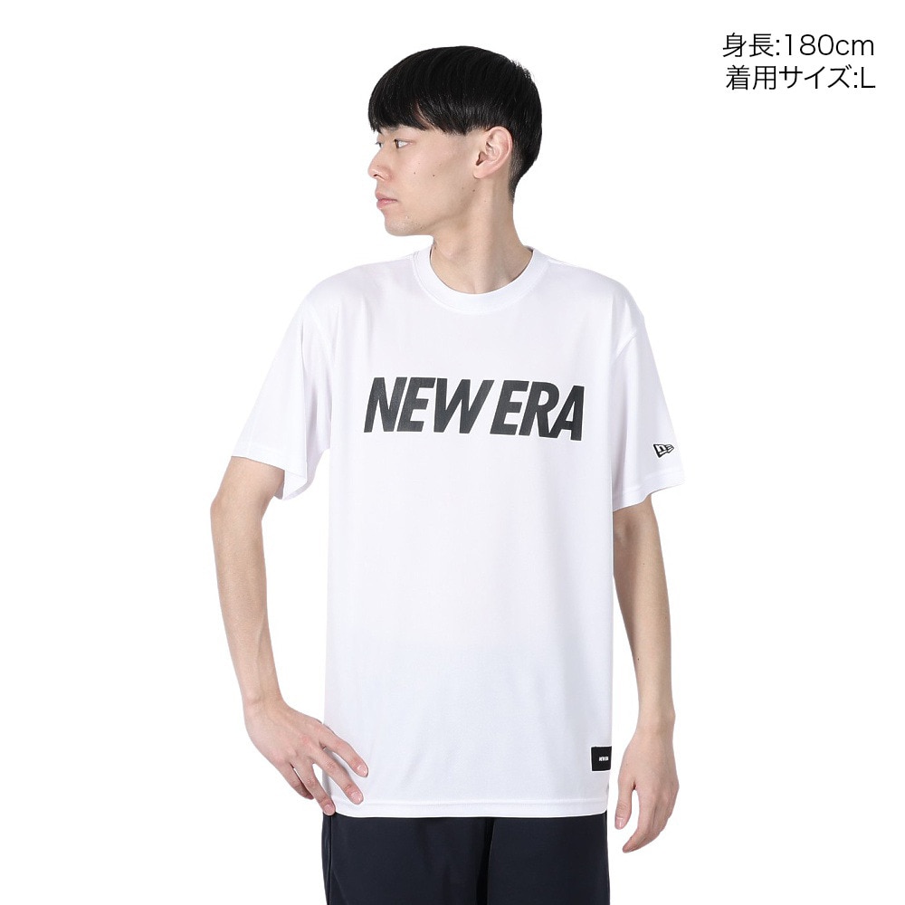 ニューエラ（NEW ERA）（メンズ）【新商品】 バスケットボールウェア Performance Apparel 半袖 テック Tシャツ WHI 14410127