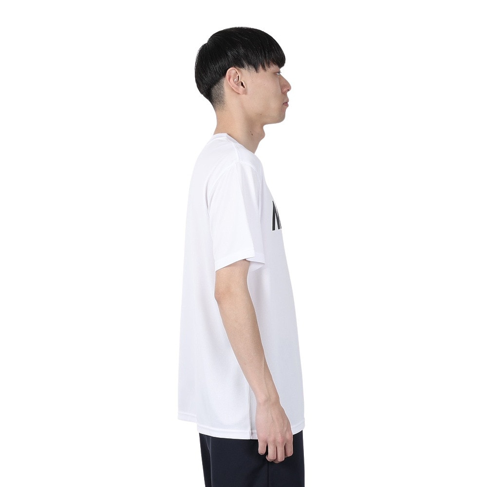 ニューエラ（NEW ERA）（メンズ）【新商品】 バスケットボールウェア Performance Apparel 半袖 テック Tシャツ WHI 14410127
