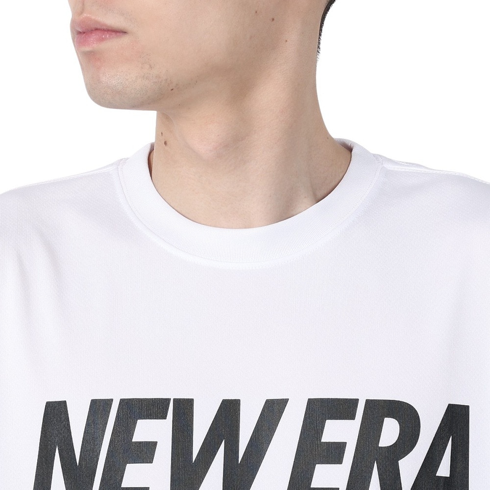 ニューエラ（NEW ERA）（メンズ）【新商品】 バスケットボールウェア Performance Apparel 半袖 テック Tシャツ WHI 14410127