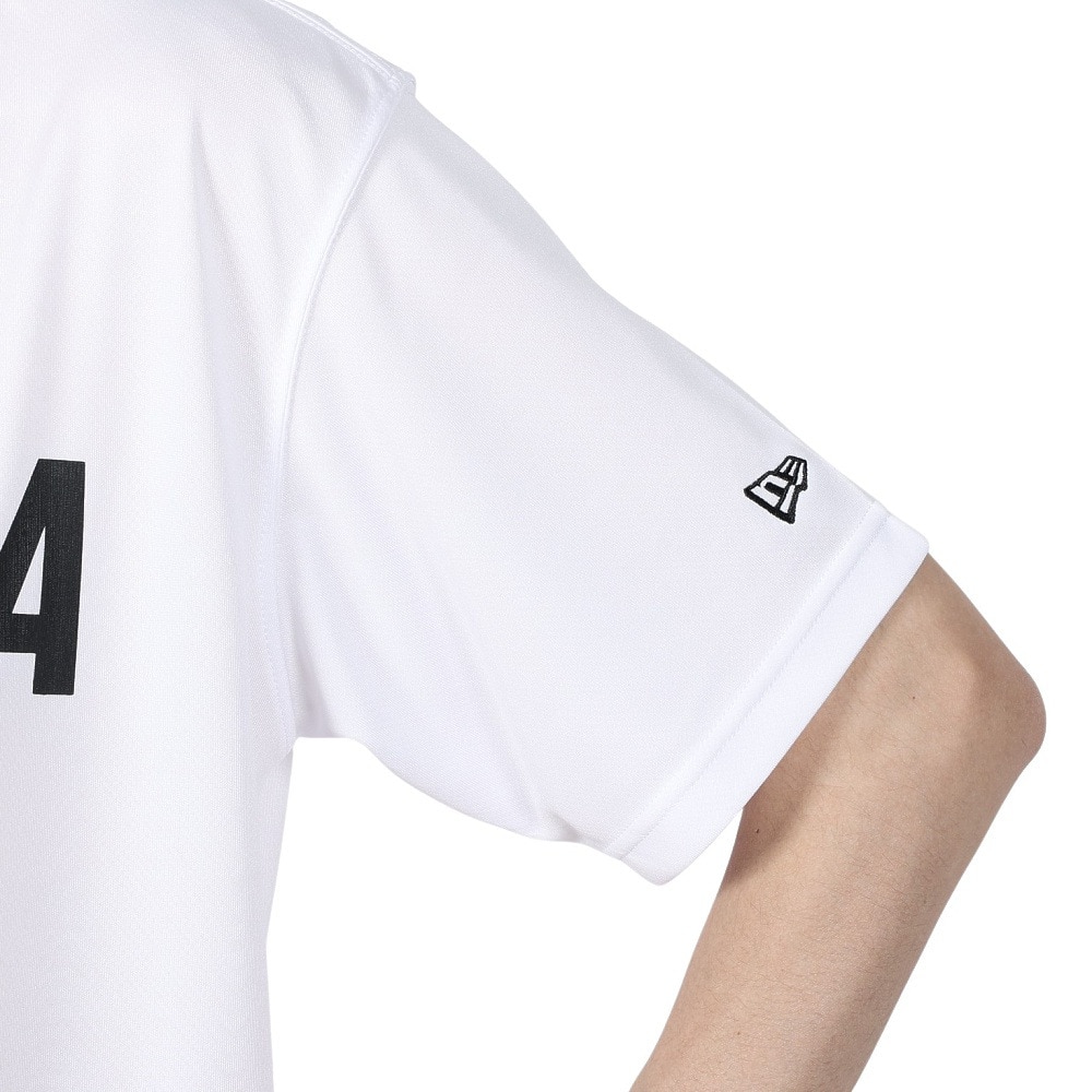 ニューエラ（NEW ERA）（メンズ）【新商品】 バスケットボールウェア Performance Apparel 半袖 テック Tシャツ WHI 14410127