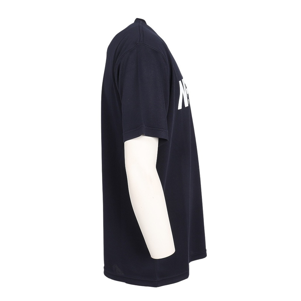 ニューエラ（NEW ERA）（メンズ）バスケットボールウェア Performance Apparel 半袖 テック Tシャツ NVY 14410128