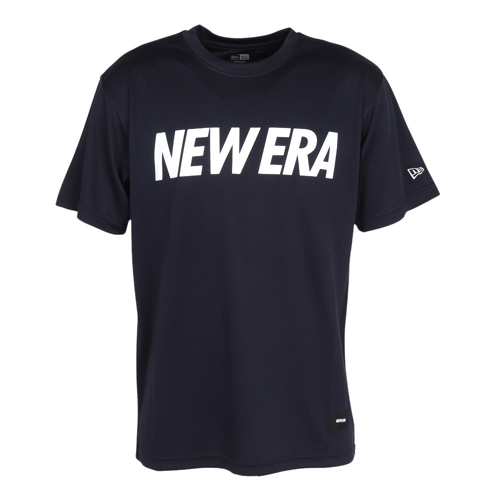 ニューエラ（NEW ERA）（メンズ）バスケットボールウェア Performance Apparel 半袖 テック Tシャツ NVY 14410128