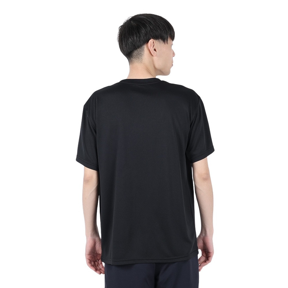 ニューエラ（NEW ERA）（メンズ）【新商品】 バスケットボールウェア Performance Apparel 半袖 テック Tシャツ BLK 14410129