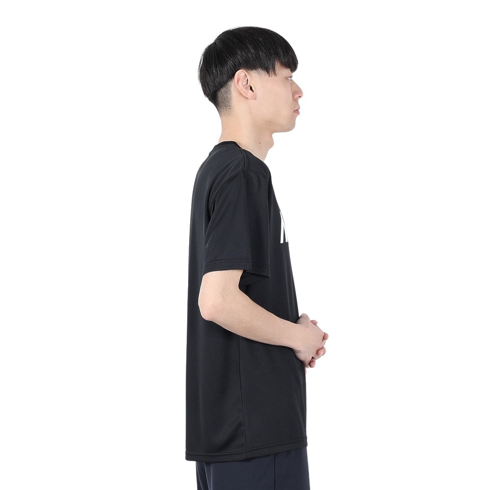 ニューエラ（NEW ERA）（メンズ）【新商品】 バスケットボールウェア Performance Apparel 半袖 テック Tシャツ BLK 14410129