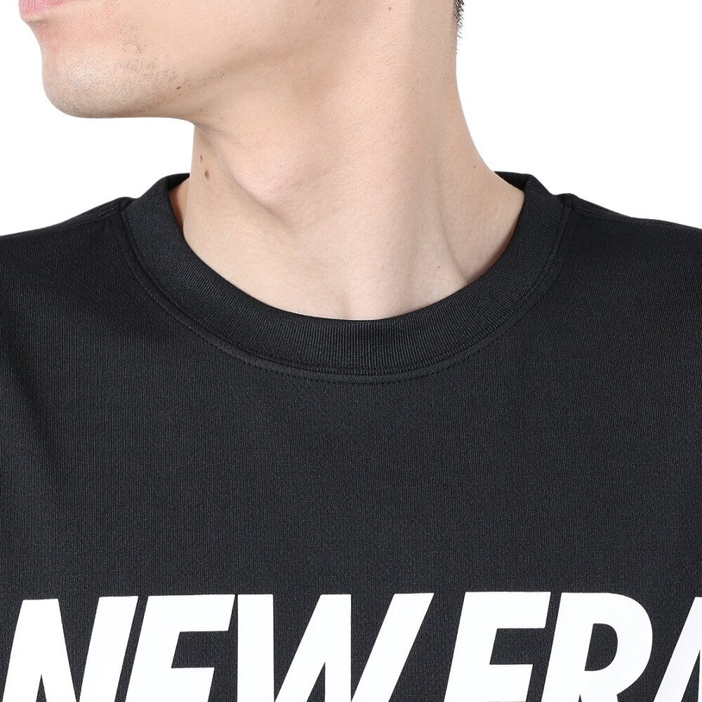 ニューエラ（NEW ERA）（メンズ）【新商品】 バスケットボールウェア Performance Apparel 半袖 テック Tシャツ BLK 14410129