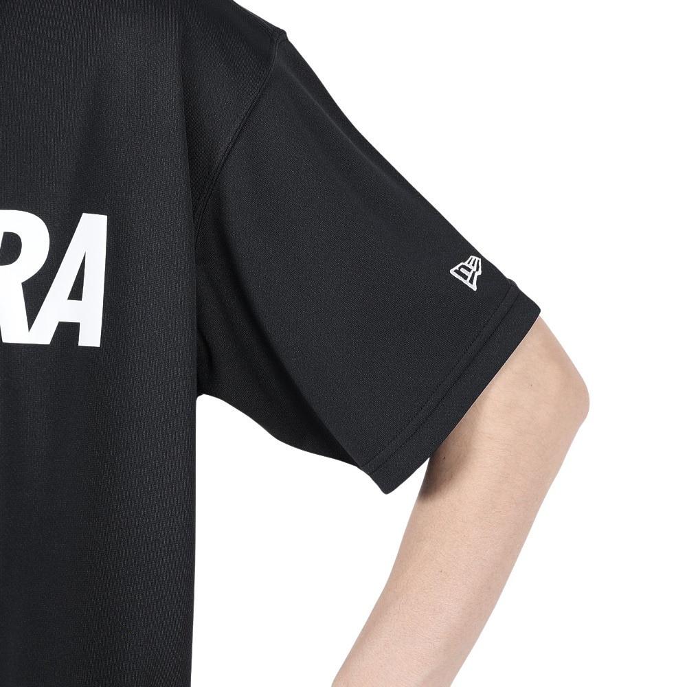 ニューエラ（NEW ERA）（メンズ）【新商品】 バスケットボールウェア Performance Apparel 半袖 テック Tシャツ BLK 14410129