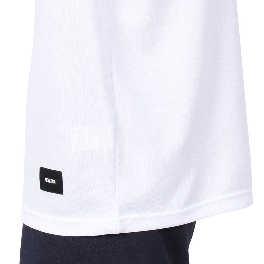 ニューエラ（NEW ERA）（メンズ）バスケットボールウェア 半袖 テック Tシャツ Stripe Colla 14410130