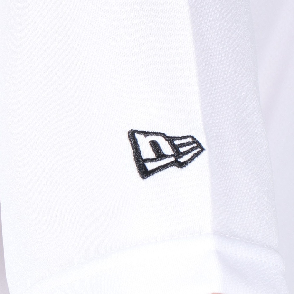ニューエラ（NEW ERA）（メンズ）バスケットボールウェア 半袖 テック Tシャツ Stripe Colla 14410130