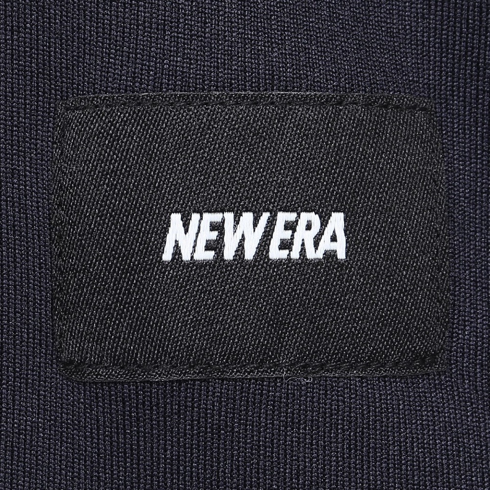 ニューエラ（NEW ERA）（メンズ）バスケットボールウェア Performance Apparel 半袖 テック Tシャツ Stripe Collar NVY 14410131