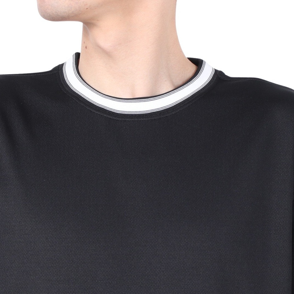 ニューエラ（NEW ERA）（メンズ）バスケットボールウェア 半袖 テック Tシャツ Stripe Colla 14410132