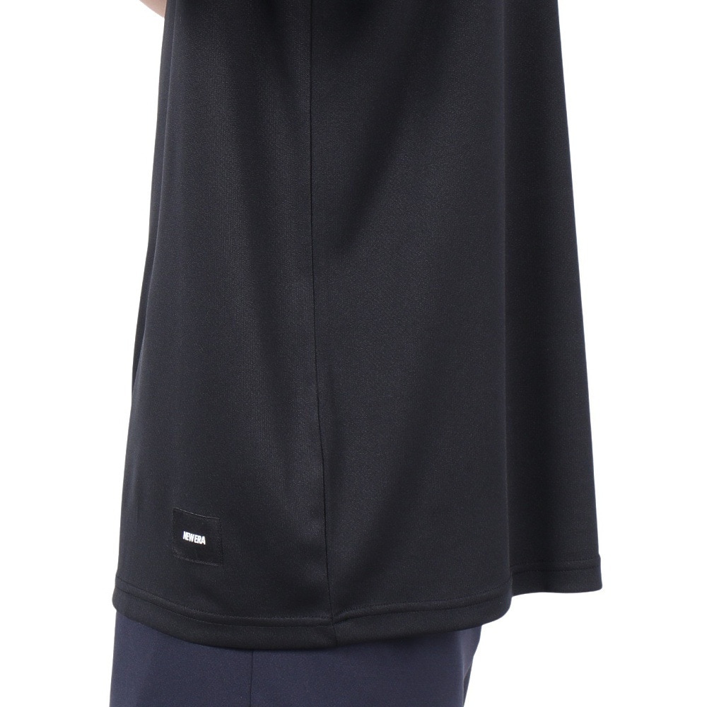 ニューエラ（NEW ERA）（メンズ）バスケットボールウェア 半袖 テック Tシャツ Stripe Colla 14410132