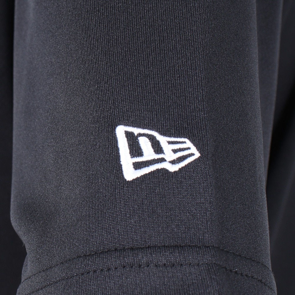 ニューエラ（NEW ERA）（メンズ）バスケットボールウェア 半袖 テック Tシャツ Stripe Colla 14410132