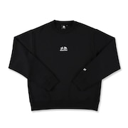 (メンズ、レディース)バスケットボールウェア ダブルフェイス スウェット クルーネック EZFW24USW001