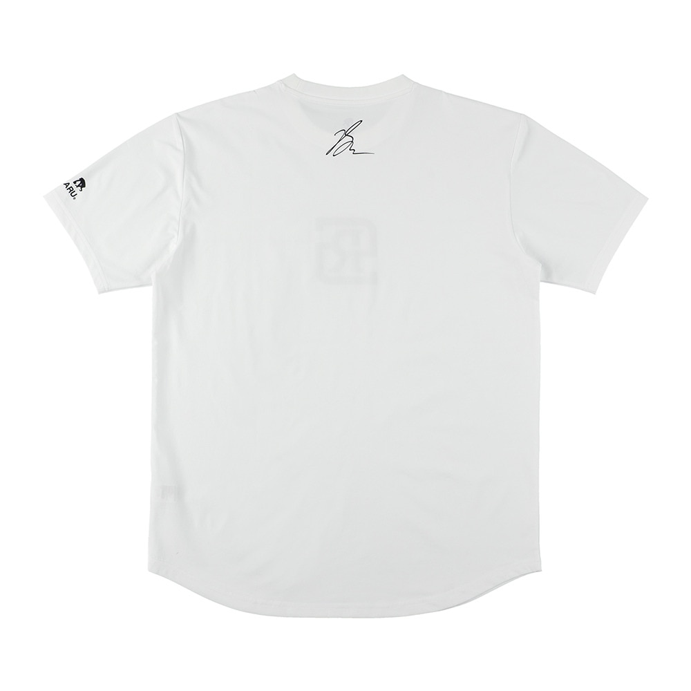 エゴザル（EGOZARU）（メンズ、レディース）バスケットボールウェア RS ロゴ 半袖Tシャツ RIKU ERAL99UST001RSC002