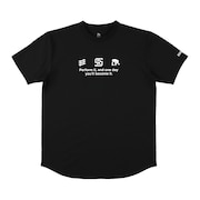 (メンズ、レディース)バスケットボールウェア RSスリーロゴ 半袖Tシャツ RIKU ERAL99UST003RSC001
