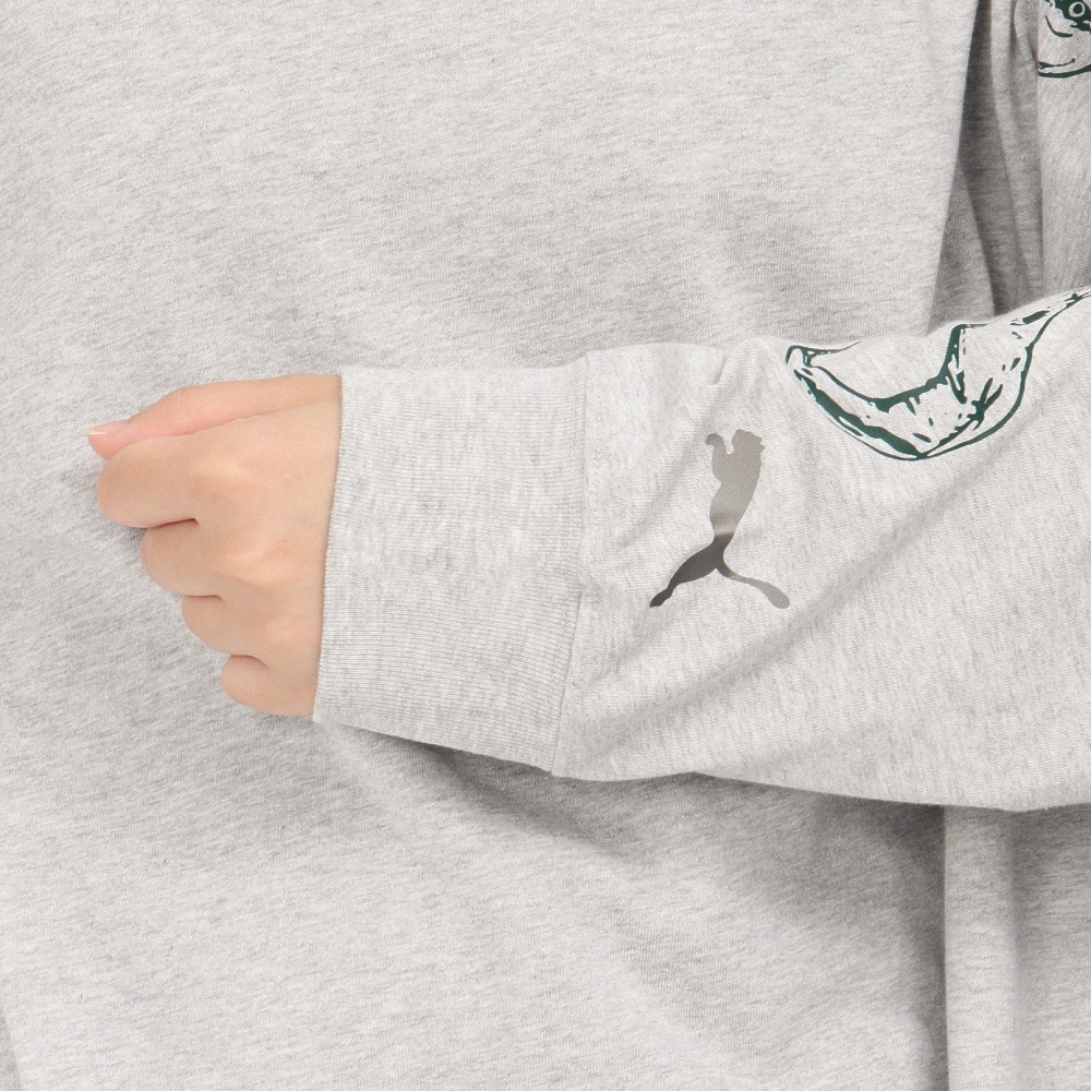 プーマ（PUMA）（レディース）バスケットボールウェア HOOPS X HARRY POTTER 長袖Tシャツ ハリーポッター 63311601