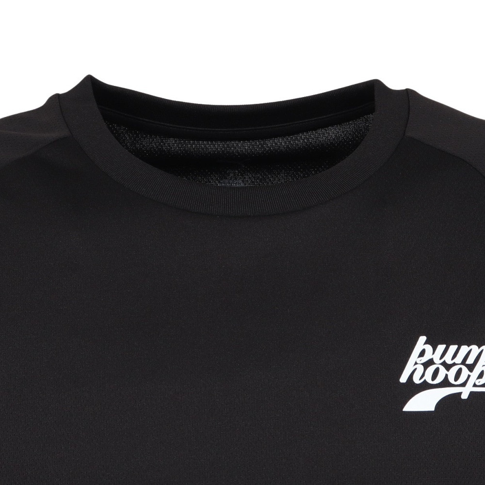 プーマ（PUMA）（メンズ）バスケットボールウェア シンプル スモール ロゴ 長袖 Tシャツ 63337901