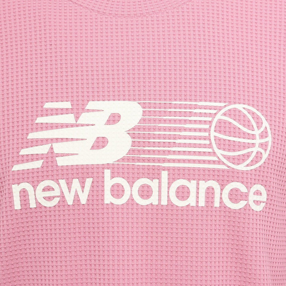 ニューバランス（new balance）（メンズ）バスケットボールウェア グラフィック半袖シャツ AMT55620PTF