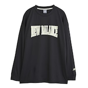 (メンズ)バスケットボールウェア グラフィック ロングスリーブシャツ AMT55625BK