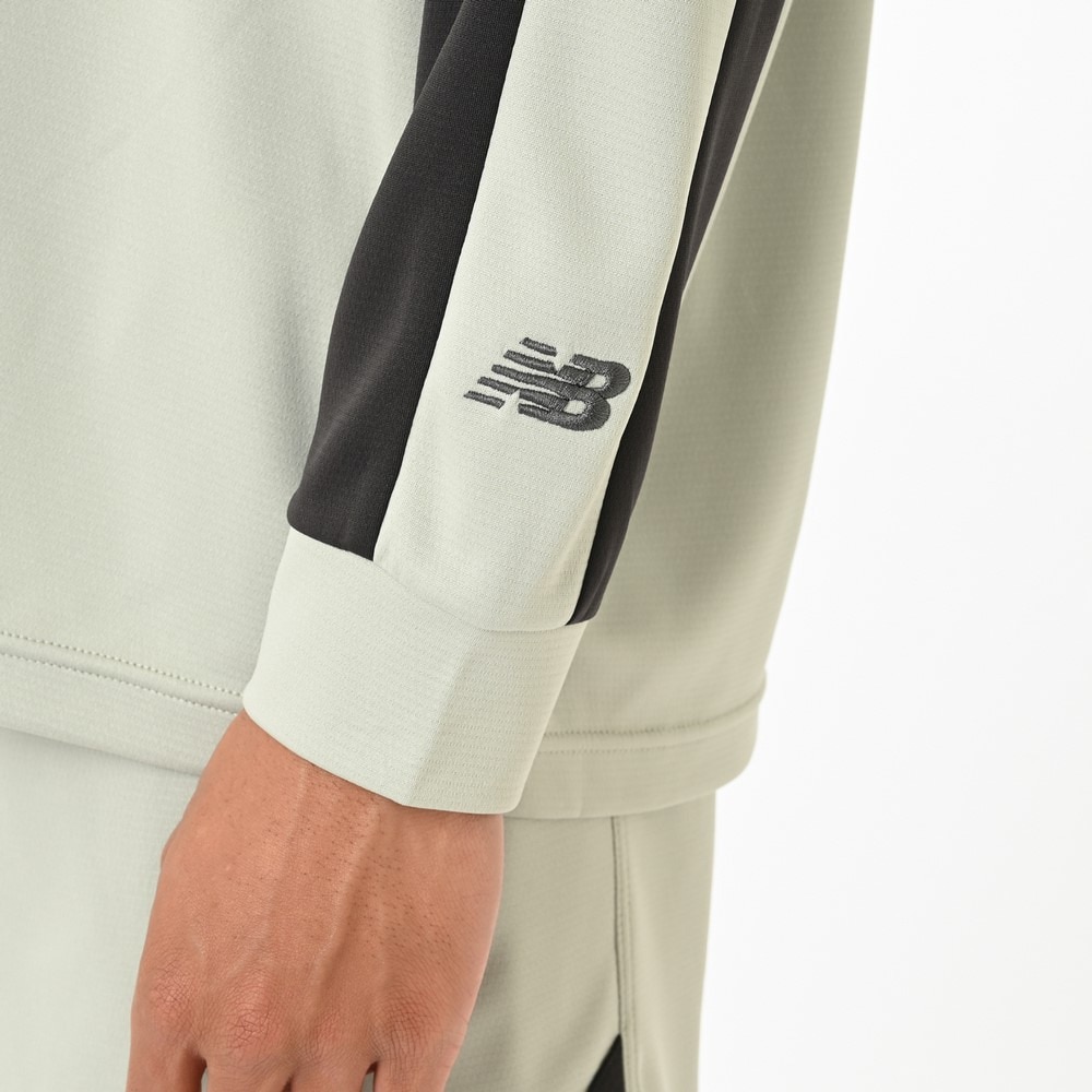 ニューバランス（new balance）（メンズ）バスケットボールウェア グラフィック ロングスリーブシャツ AMT55625GAS