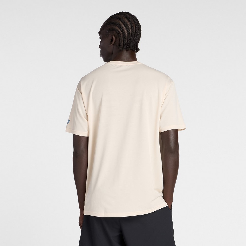 ニューバランス（new balance）（メンズ）バスケットボールウェア グラフィック トレーニング ショートスリーブシャツ MT53615BIS