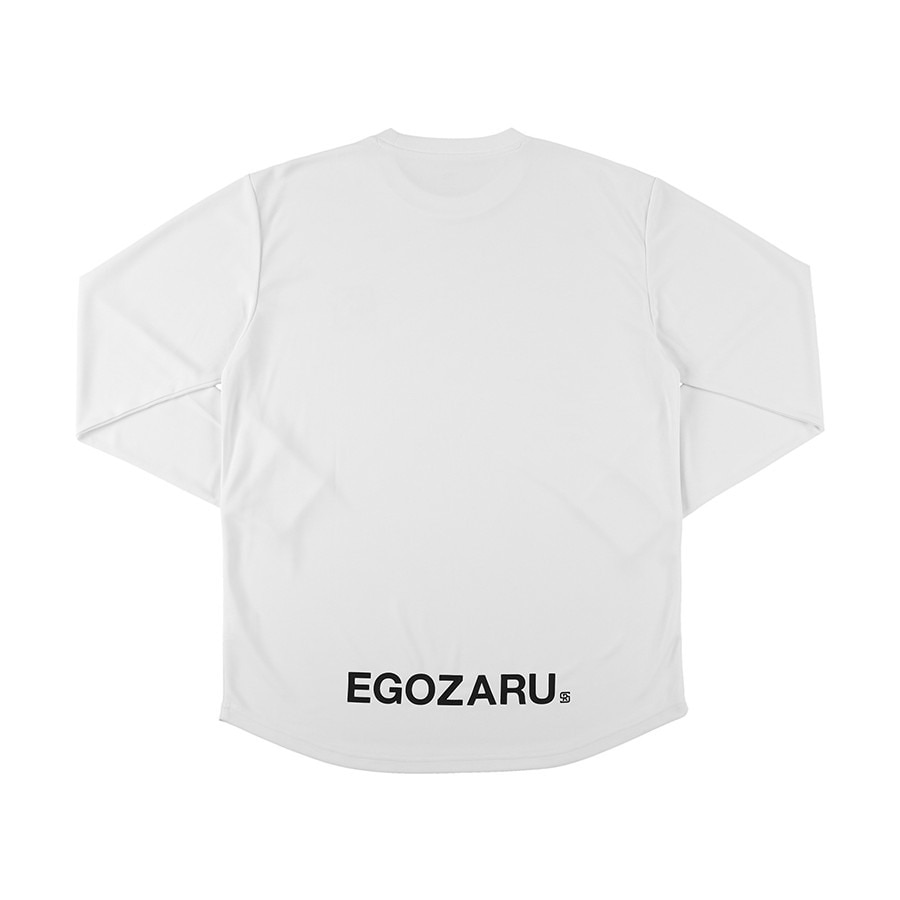 エゴザル（EGOZARU）（メンズ、レディース）【10月17日発売開始予定】バスケットボールウェア RSバックプリント ロングスリーブ 瀬川選手 ERAL99ULS002RSC002