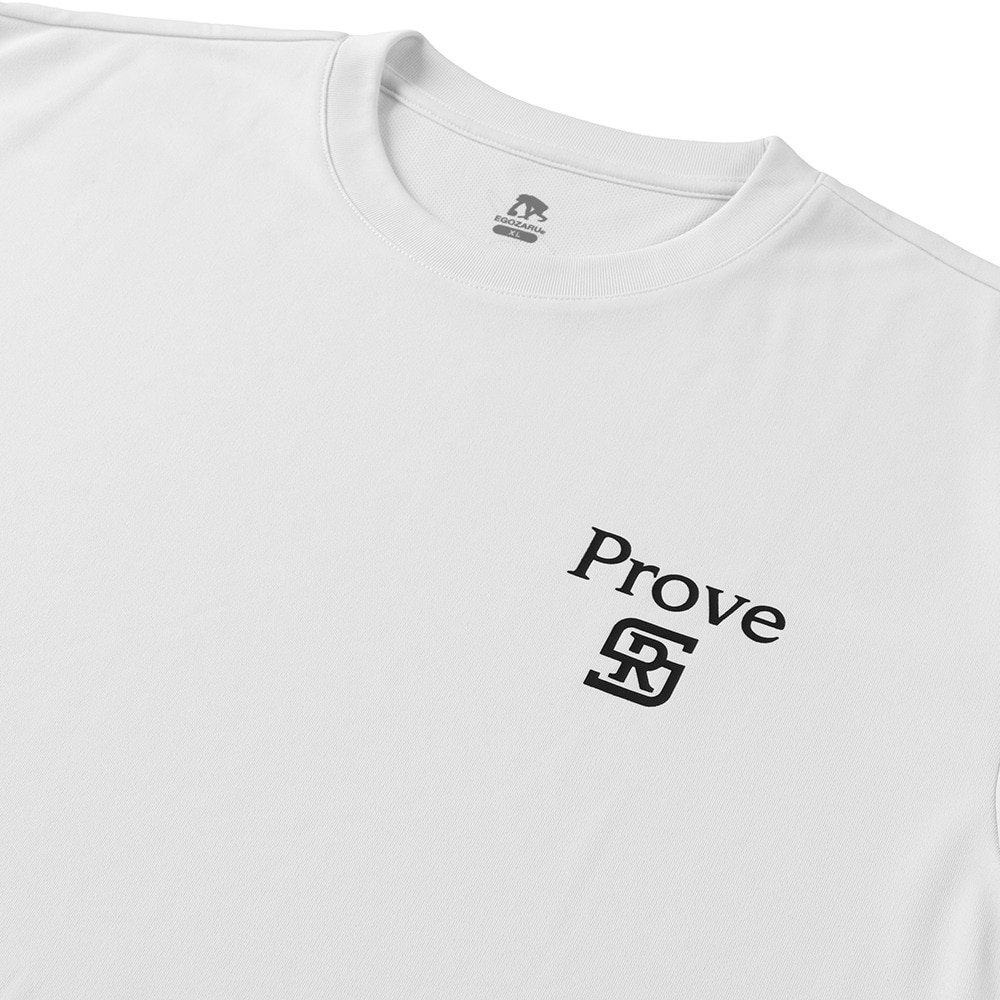 エゴザル（EGOZARU）（メンズ、レディース）【10月17日発売開始予定】バスケットボールウェア Prove RS ロゴ Tシャツ 瀬川選手 ERAL99UST006RSC002