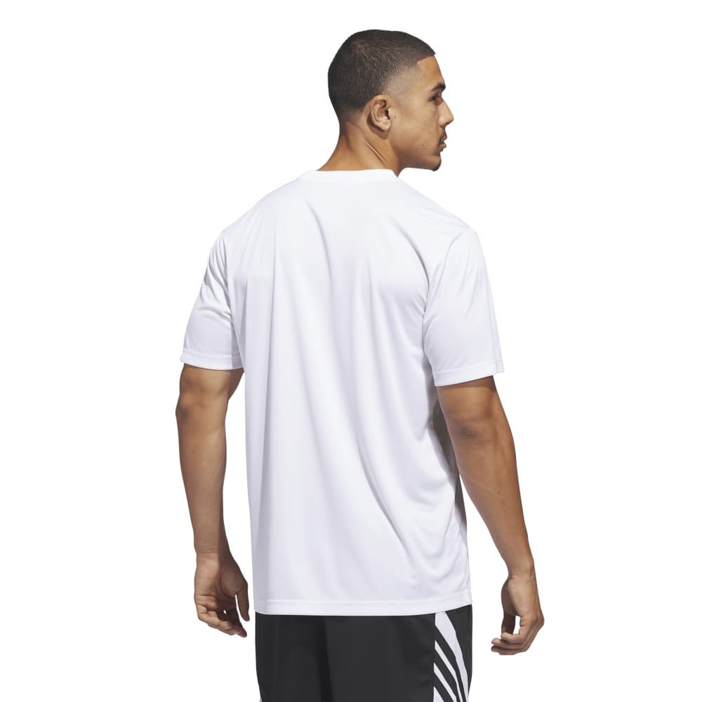 アディダス（adidas）（メンズ）バスケットボールウェア グラフィック 半袖Tシャツ IS052-KS2035