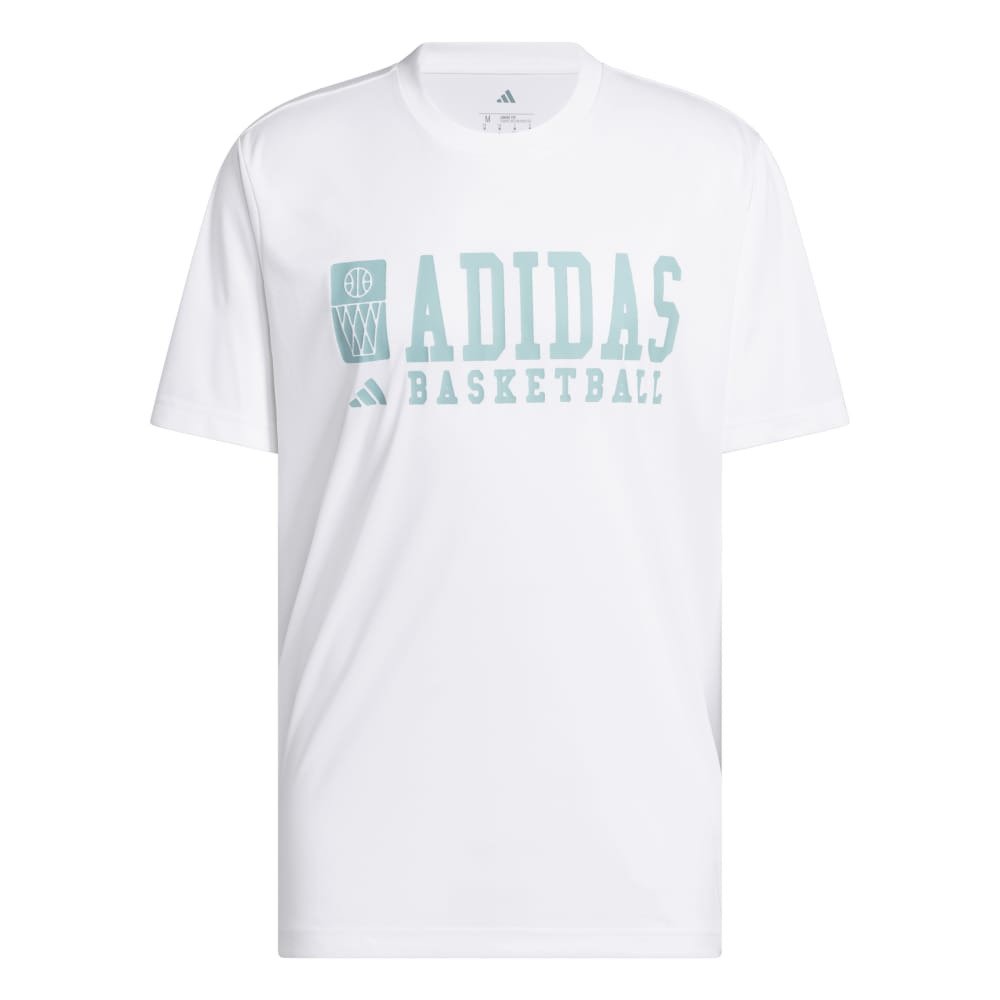 アディダス（adidas）（メンズ）バスケットボールウェア グラフィック 半袖Tシャツ IS052-KS2035