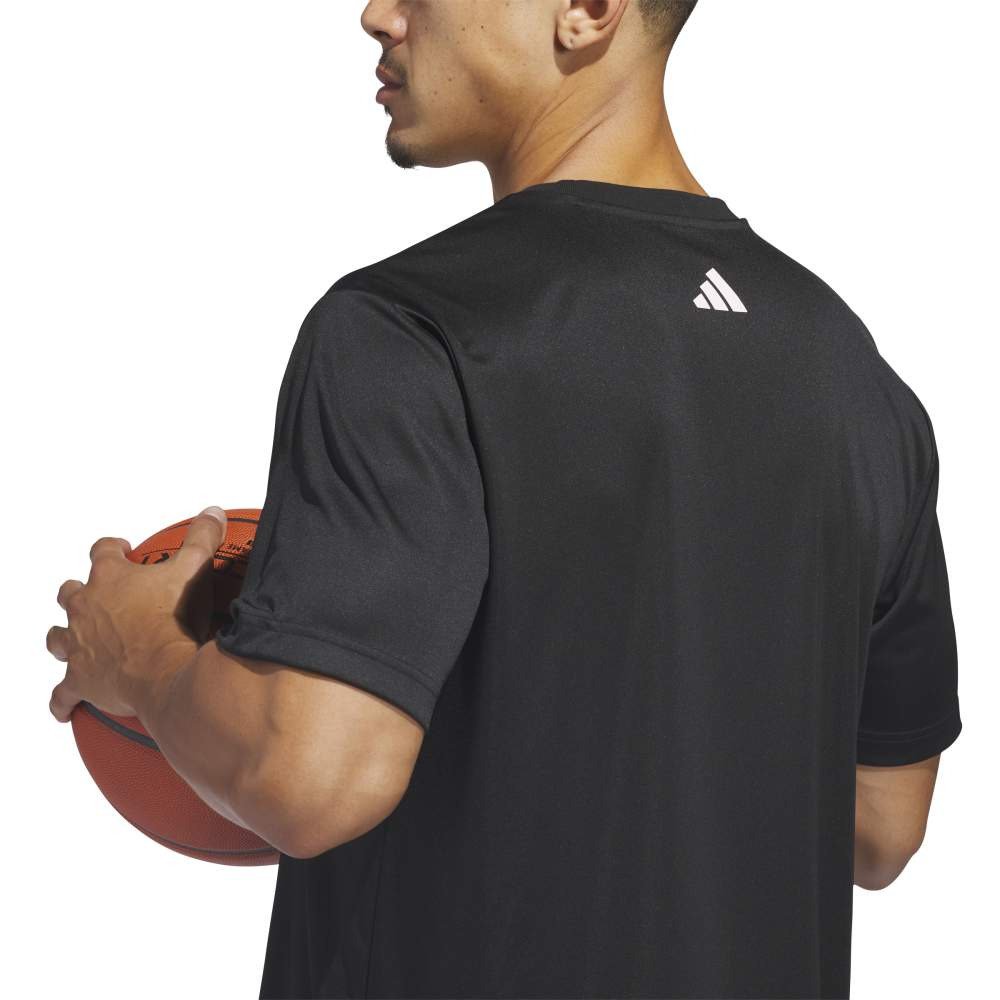 アディダス（adidas）（メンズ）バスケットボールウェア オンリー・ザ・ベスト グラフィック Tシャツ QF306-KS2040