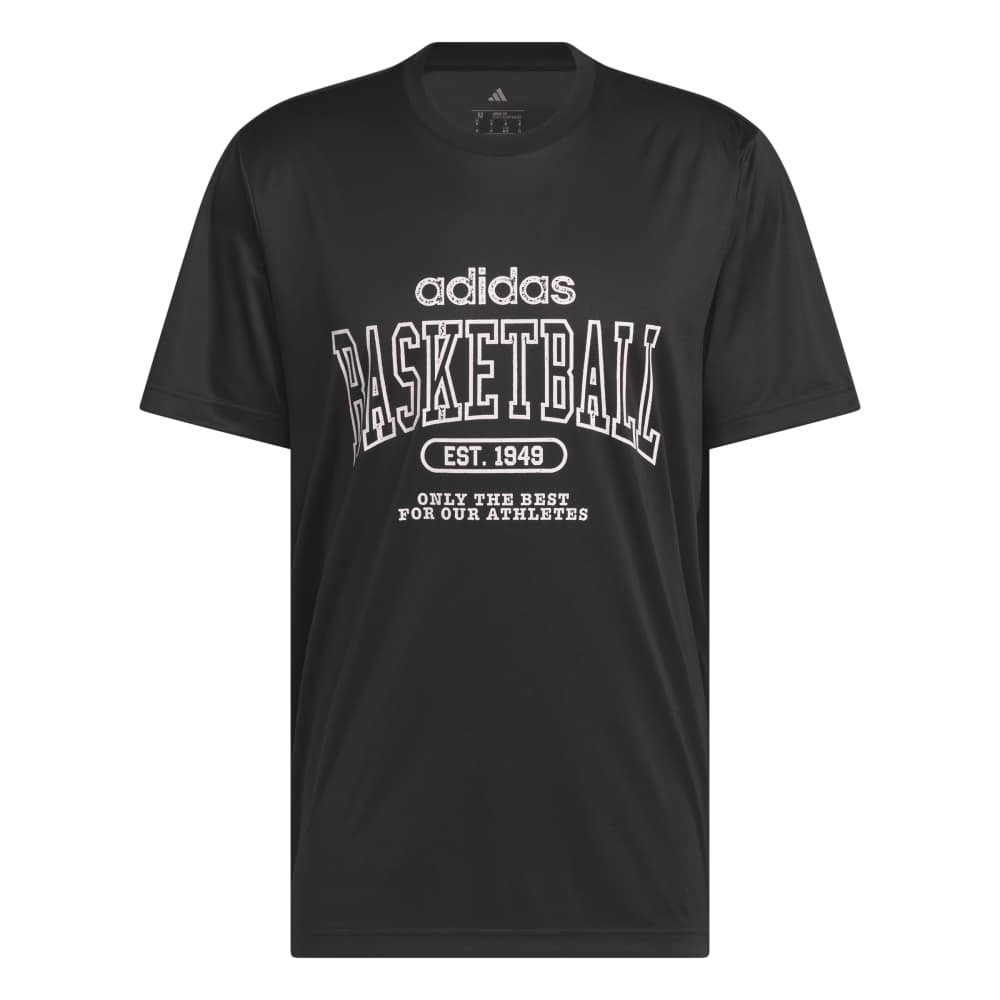 アディダス（adidas）（メンズ）バスケットボールウェア オンリー・ザ・ベスト グラフィック Tシャツ QF306-KS2040