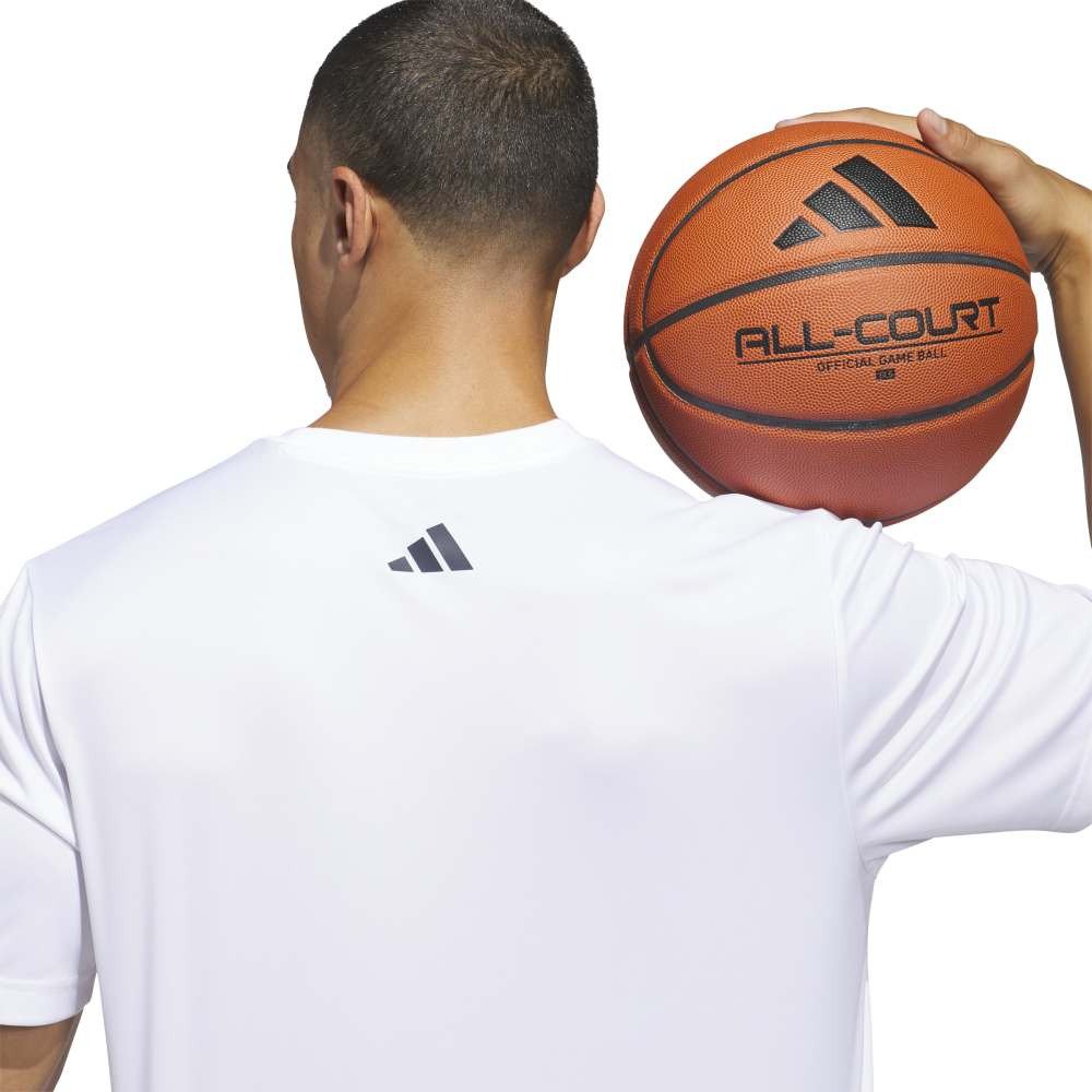 アディダス（adidas）（メンズ）バスケットボールウェア オンリー・ザ・ベスト グラフィック Tシャツ QF306-KS2041