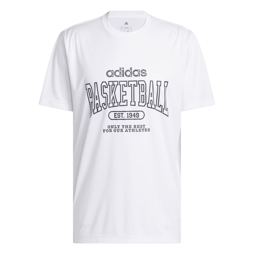 アディダス（adidas）（メンズ）バスケットボールウェア オンリー・ザ・ベスト グラフィック Tシャツ QF306-KS2041