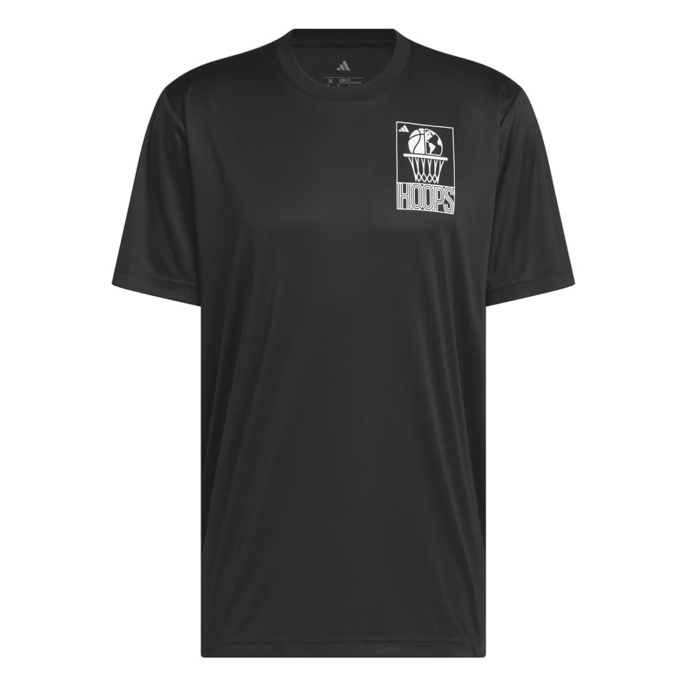 アディダス（adidas）（メンズ）バスケットボールウェア World Wide Hoops グラフィックTシャツ RP420-KS2038