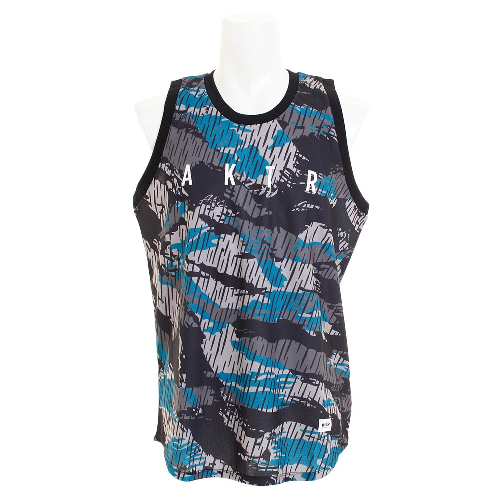 【多少の傷汚れありの為大奉仕】RAINCAMO18 タンクトップ 218-006001 BL
