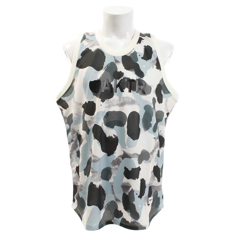 【多少の傷汚れありの為大奉仕】BLEEDING CAMO タンクトップ 119-032001 WH