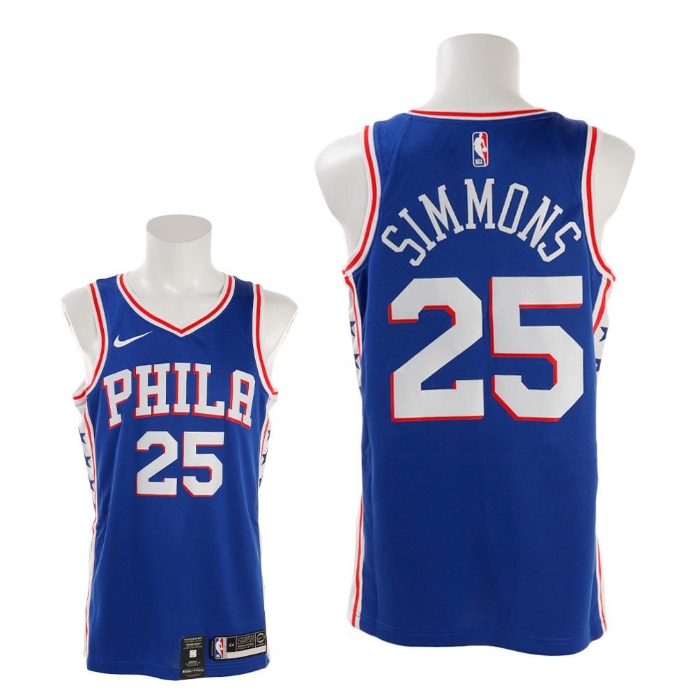 フィラデルフィア セブンティシクサーズ NBA スウィングマン ジャージ CJ7678-497FA19NBA オンライン価格の大画像