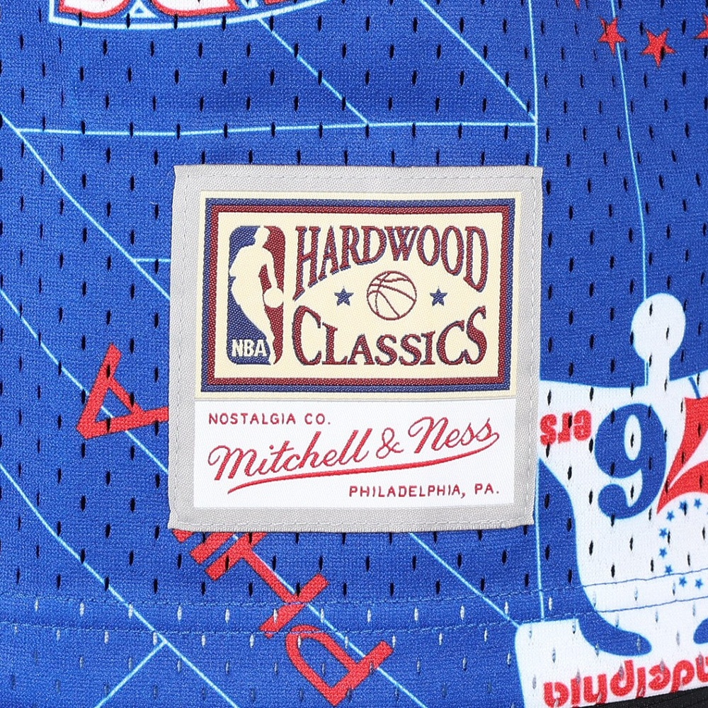 ミッチェルアンドネス（Mitchell&Ness）（メンズ）NBA 76ers セブンティシクサーズ Tear Up Pack タンクトップ MSPOBW19081-P76PTRY M