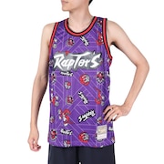 ミッチェルアンドネス（Mitchell&Ness）（メンズ）NBA トロントラプターズ バスケットボールウェア Tear Up Pack タンクトップ MSPOBW19081-TRAPTPR M